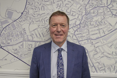 A photograph of Will Scrivins