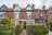 A photo of traditional terraced houses in Hinckley